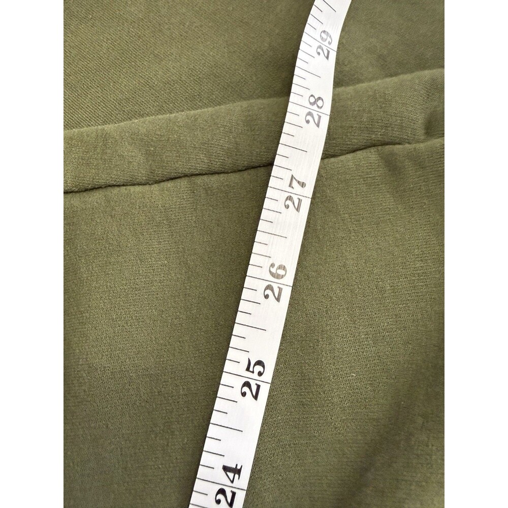 ✿ Olive Green Jogger Sweatpants Cozy Lounge Elastic Waist Casual - Picture 7 of 7